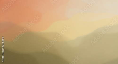 Soft abstract gradient background transitioning between warm shades of orange, yellow, and green, creating a gentle and calming atmosphere, perfect for design and creative projects.