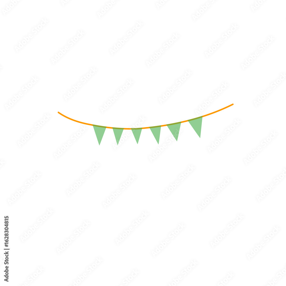 Obraz premium festive flag vector ilustration