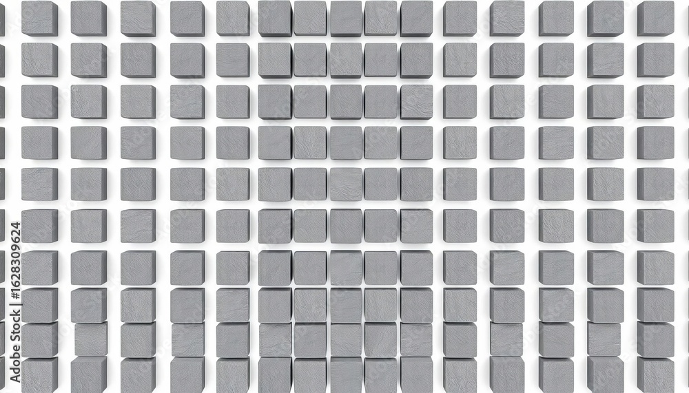 Checkerboard gray squares on white background, vector texture, designers, digital