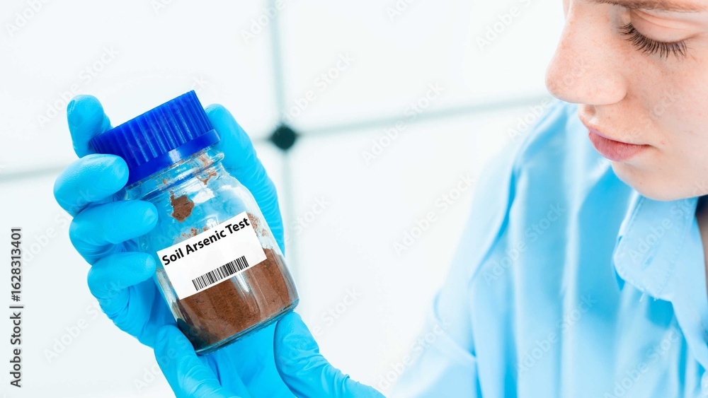 Obraz premium Soil Arsenic Test