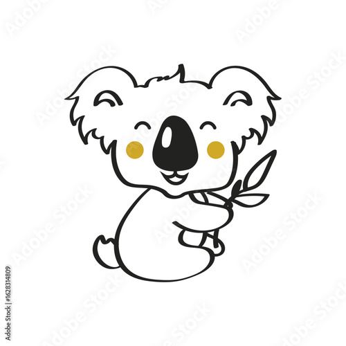 Baby koala logotype.ai