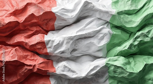 Wallpaper Mural Wrinkled flag, abstract Torontodigital.ca