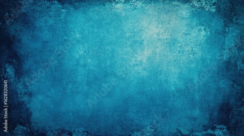 Abstract Blue Gradient Background with Textured Surface and Soft Light Effects, Ideal for Design Projects and Creative Compositions
