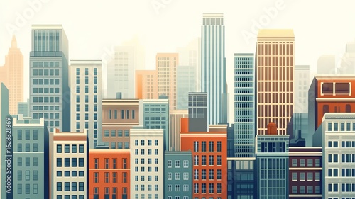 Cityscape Architecture Graphic Illustration Drawing