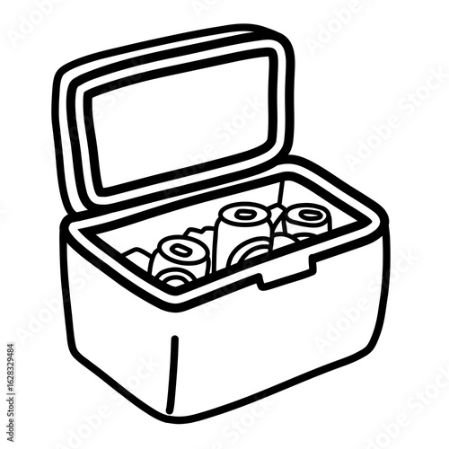 Ice cooler box