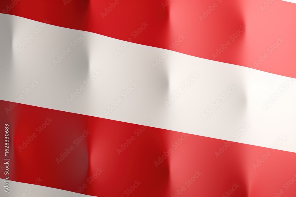 Naklejka premium minimalistic design Austrian Flag