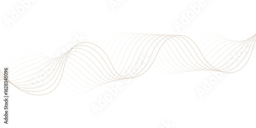 modern brown soft line white smooth swoosh speed gray wave modern stream curve line minimal concept creativity elegant graphic design use for banner, wallpaper, poster, web vector illustration.