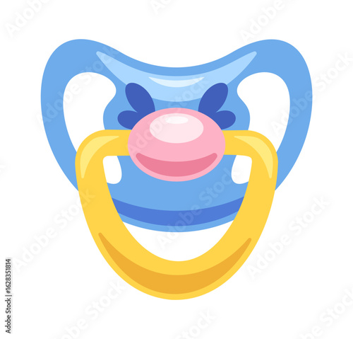 Baby pacifier with bird beak