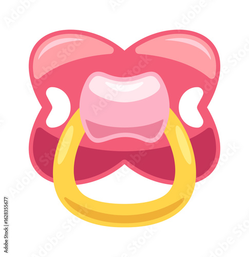 Cute baby pacifier colorful soother