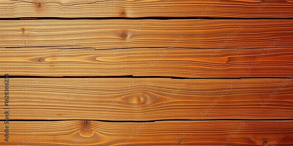 Obraz premium Rich brown wood grain, rustic plank table top texture, high resolution, texture