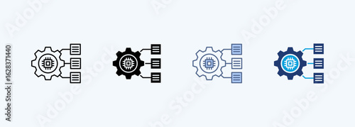 Natural Language Processing Multiple Style Icon Collection
