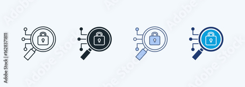 Fraud Detection Multiple Style Icon Collection