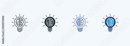 Ai Innovation Multiple Style Icon Collection
