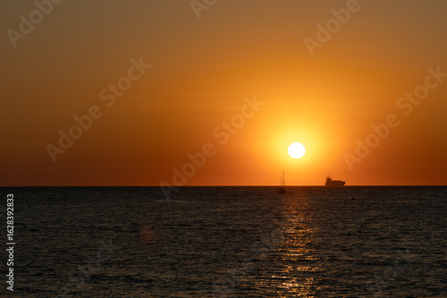 Dramatic Sunset Over the Ocean – Tarifa, Spain