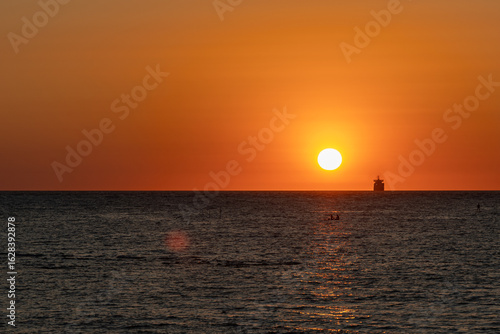 Dramatic Sunset Over the Ocean – Tarifa, Spain