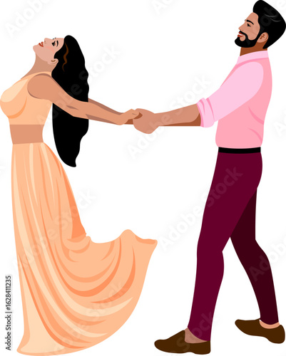 indian glamorous couple​