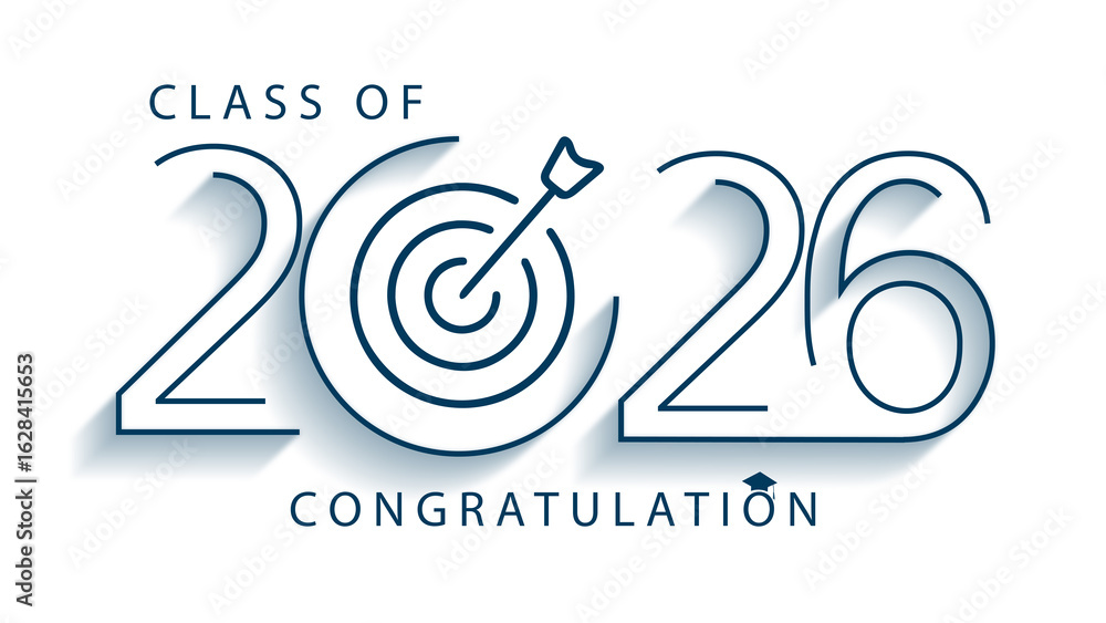 Fototapeta premium Class of 2026