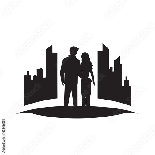 Climate Flood Doom Skyline Silhouette