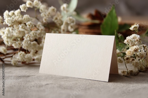 Elegant Welcome Table Cards for Weddings: Informative Postcard Adornments for Dining Arrangements