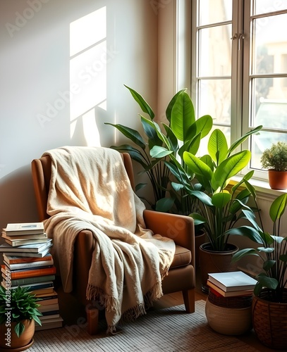 Digital Detox Cozy Reading Corner