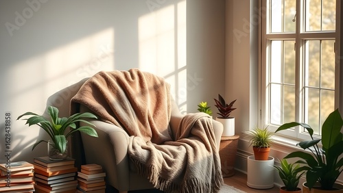 Digital Detox Cozy Reading Corner