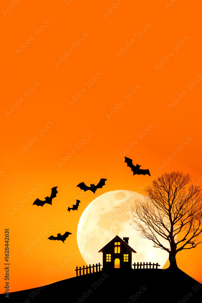 Obraz premium Halloween Hintergrund 