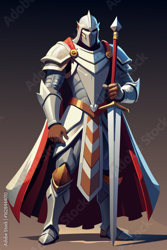 knight with sword