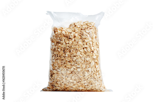 Bag of Rolled Oats, Oatmeal, Healthy Breakfast