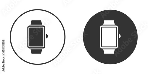 Smartwatch icon. flat sign design. Vector symbol pictogram. UX UI icon