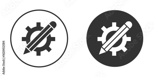 Project Development icon. flat sign design. Vector symbol pictogram. UX UI icon