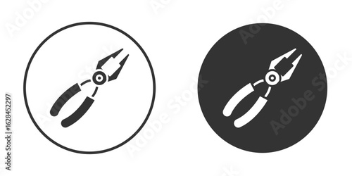 Pliers icon. flat sign design. Vector symbol pictogram. UX UI icon