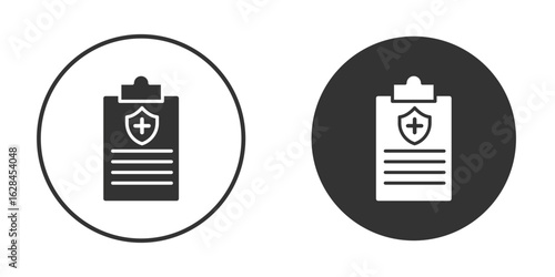 Health insurance icon. flat sign design. Vector symbol pictogram. UX UI icon