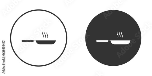 Frying pan icon. flat sign design. Vector symbol pictogram. UX UI icon