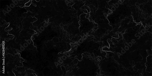 Abstract dark background featuring intricate smoky patterns in black and shades of gray. Textured, moody, and minimalist, ideal for sci-fi or tech-inspired designs.