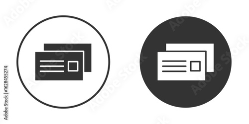 Credit card icon. flat sign design. Vector symbol pictogram. UX UI icon