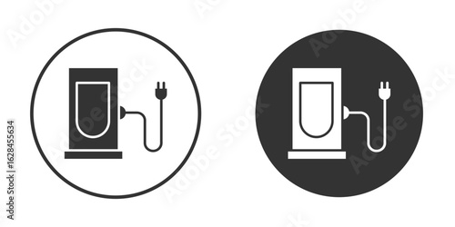 Charging station icon. flat sign design. Vector symbol pictogram. UX UI icon