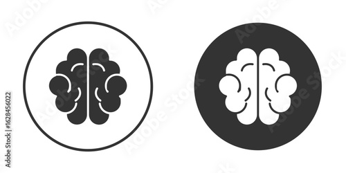 Brain icon. flat sign design. Vector symbol pictogram. UX UI icon