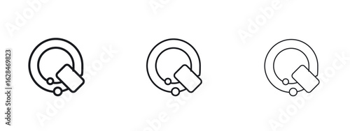 Washing dishes icon vector design template simple and clean