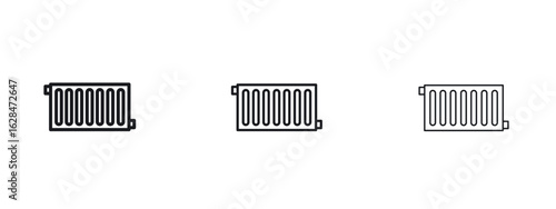 Radiator icon vector design template simple and clean