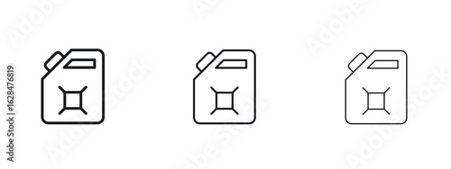 Fuel icon vector design template simple and clean