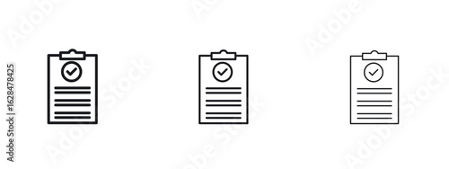 Compliance icon vector design template simple and clean