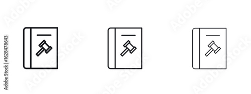 Code of conduct icon vector design template simple and clean