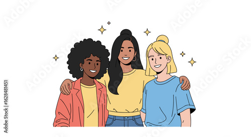 A diverse group of happy friends celebrating together friendship unity diversity connection joyful togetherness community support and togetherness celebrates and happiness