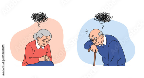 Understanding and addressing the emotional struggles of older adults experiencing cognitive decline and sadness