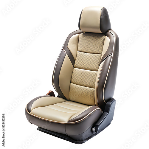 Car Seat Isolated On White Background