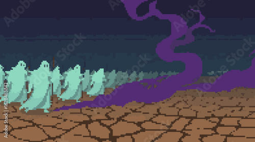 Specters in a Desolate Landscape