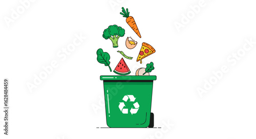 Responsible food disposal techniques for a greener planet