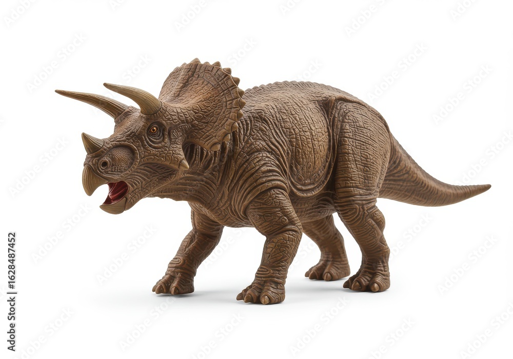 Fototapeta premium Tyrannosaurus rex dinosaur 3D render isolated on white background