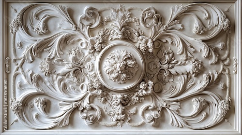 stucco detailed concept of ornamental A
