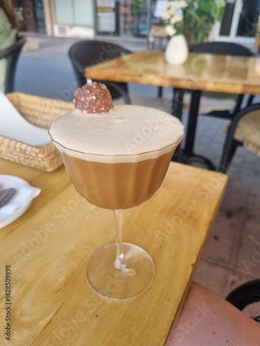 Espresso martini cocktail